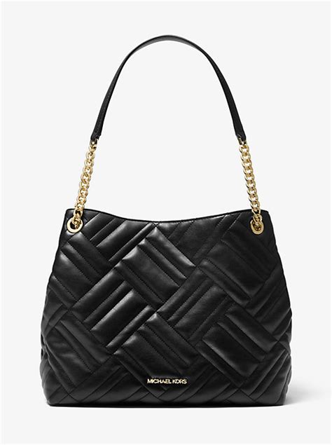 michael kors peyton large quilted tote bag|Peyton Large Quilted Belt Bag .